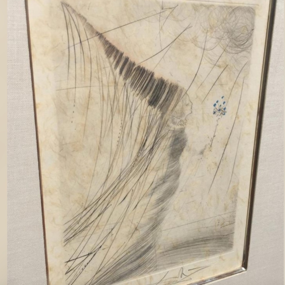 Salvador Dalí original "The Fairy" AUTHENTICATED